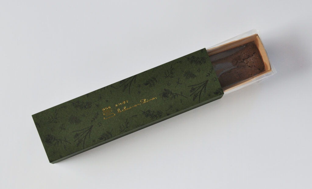 カクレ菓子 le chainon Shino.様 ショコラテリーヌ用スリーブ_1